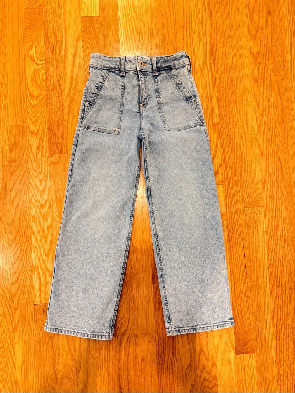 Abercrombie Kids High Rise Baggy Jeans - Size 9/10